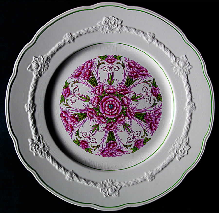 4664 Dinner Plate by John Maddock & Sons-1