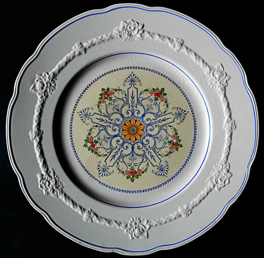 4667 Dinner Plate by John Maddock & Sons-1