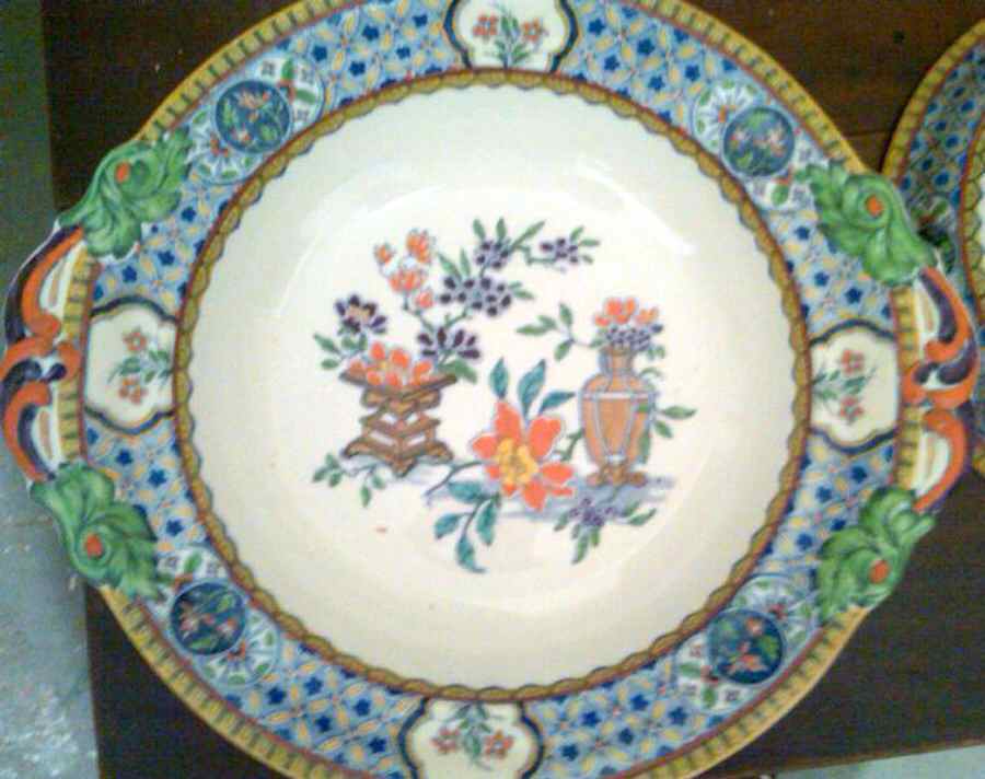 C4981-C4967 Handled Cake Plate by Minton-1