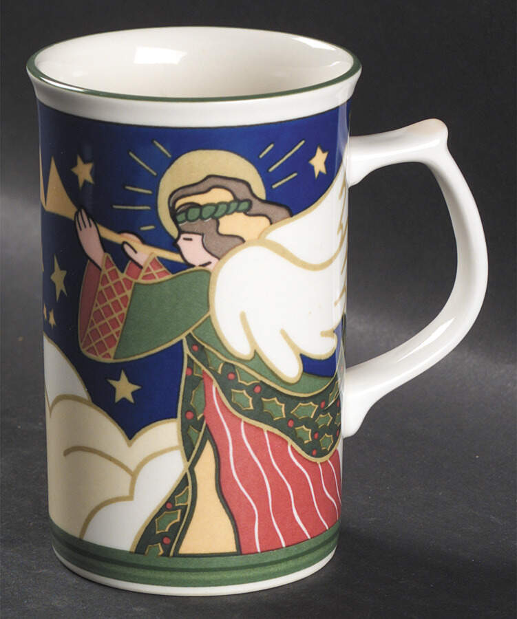 Rejoice Cappuccino Mug by Mikasa-1