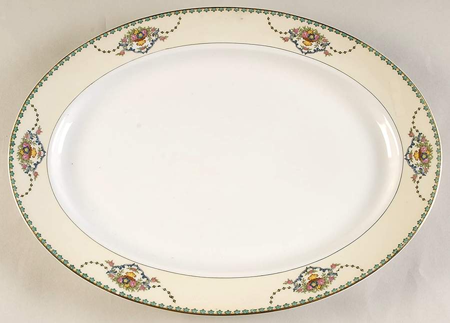 MEI870 16" Oval Serving Platter by Meito-1