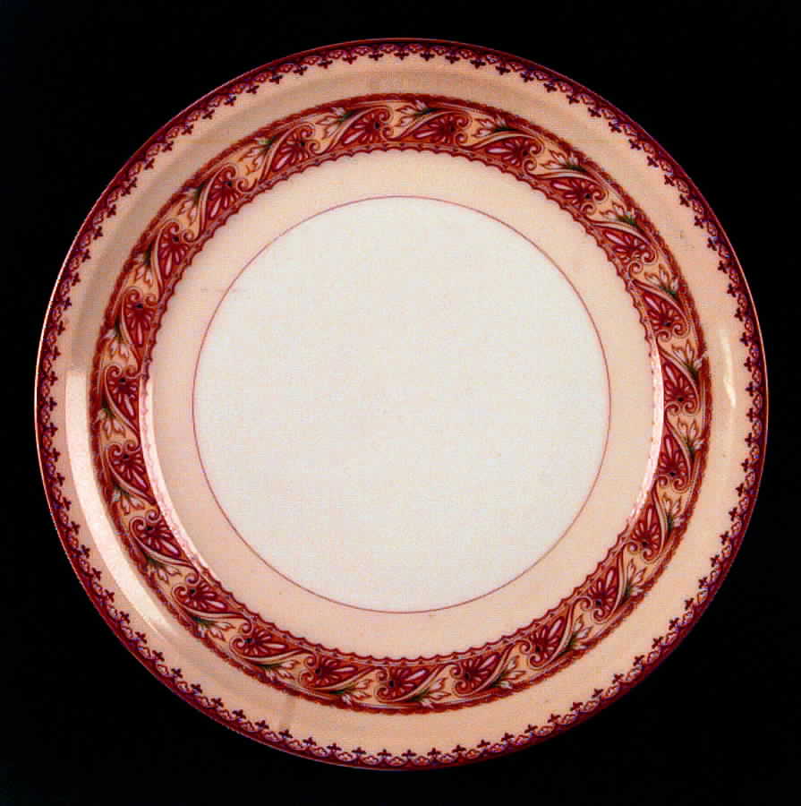 MEI93 (MUSTARD TRIM) Salad Plate by Meito-1