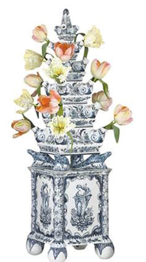 Stately Homes of England 40" Large Chatsworth Tulipiere by Mottahedeh-1