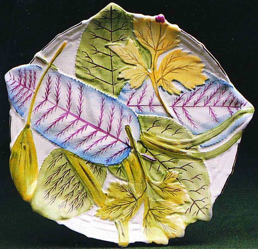 Stately Homes of England 10" Leaf Dish by Mottahedeh-1