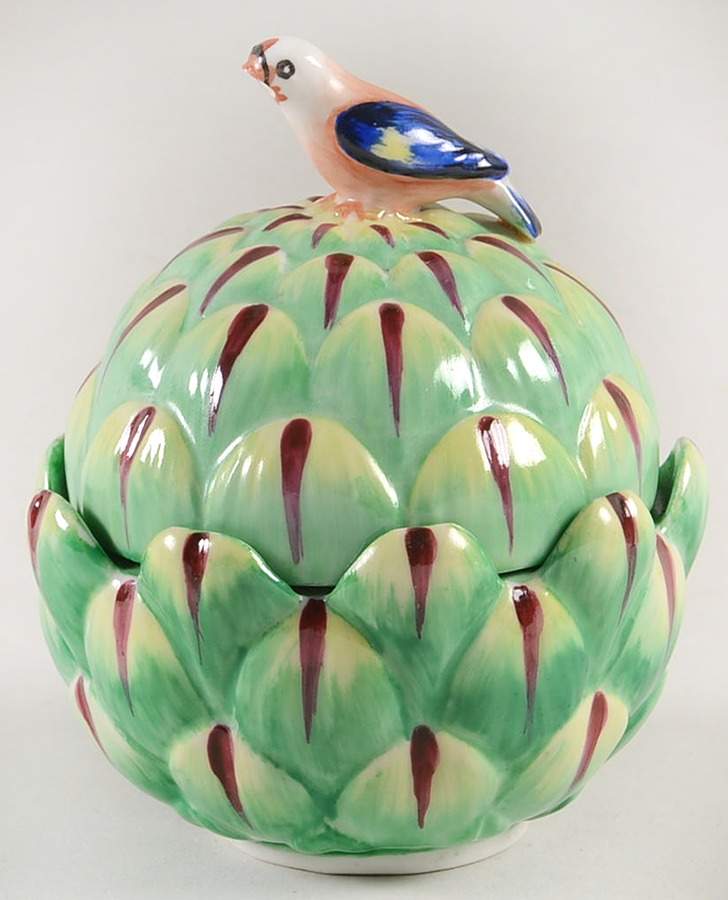 Stately Homes of England Artichoke Box & Lid by Mottahedeh-1