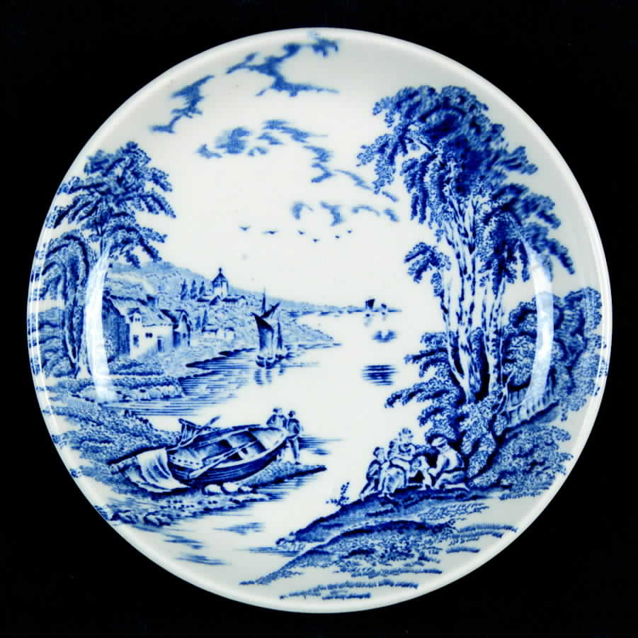 Lakeside Blue Coaster by Myott Staffordshire-1
