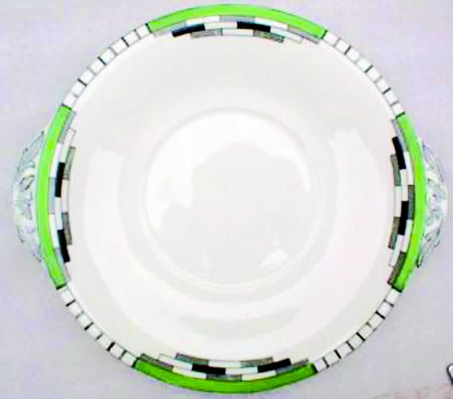 Verdi Handled Cake Plate by Alfred Meakin-1