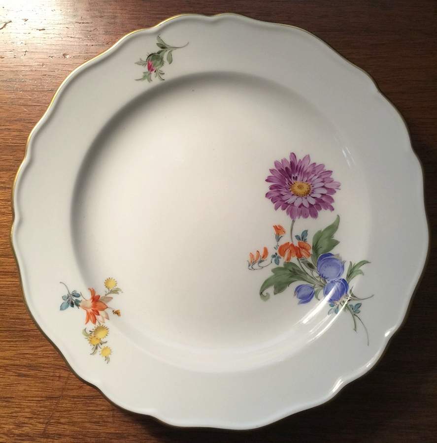 8401 Dessert/Pie Plate by Meissen (Germany)-1