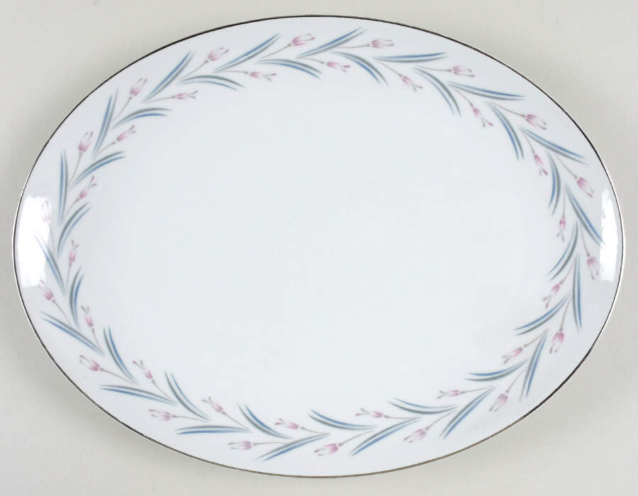 7243 12" Oval Serving Platter by Modar-1