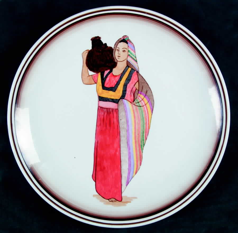 MEX8 Dinner Plate by Mexico China-1