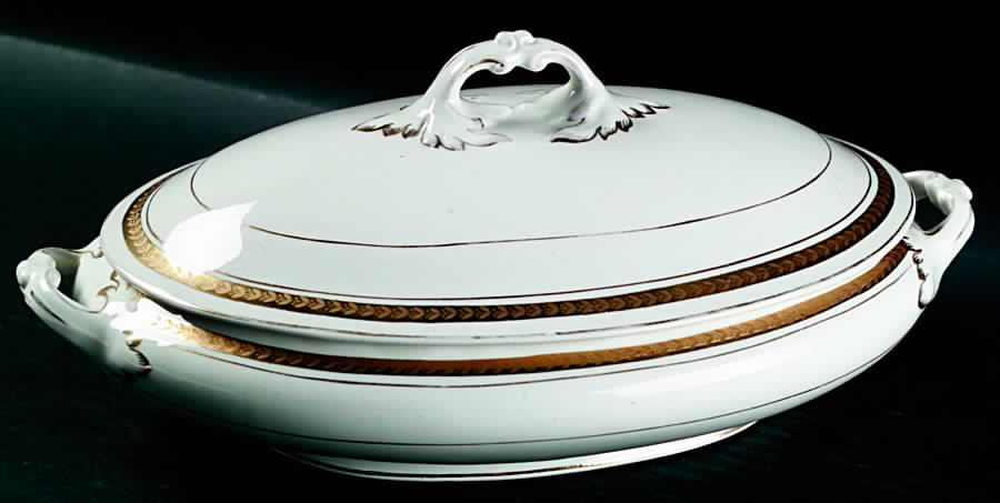3357 Oval Covered Vegetable by Myott Staffordshire-1