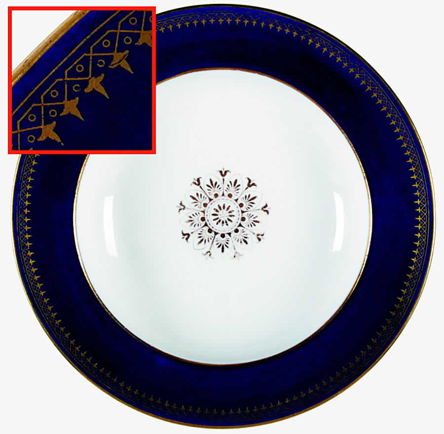 M119 Large Rim Soup Bowl by Minton-1