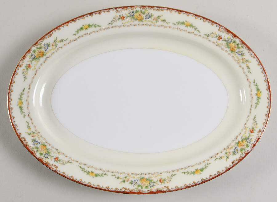 MEI882 12" Oval Serving Platter by Meito-1