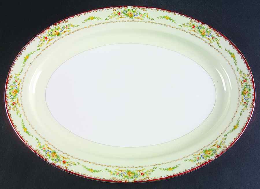 MEI882 16" Oval Serving Platter by Meito-1