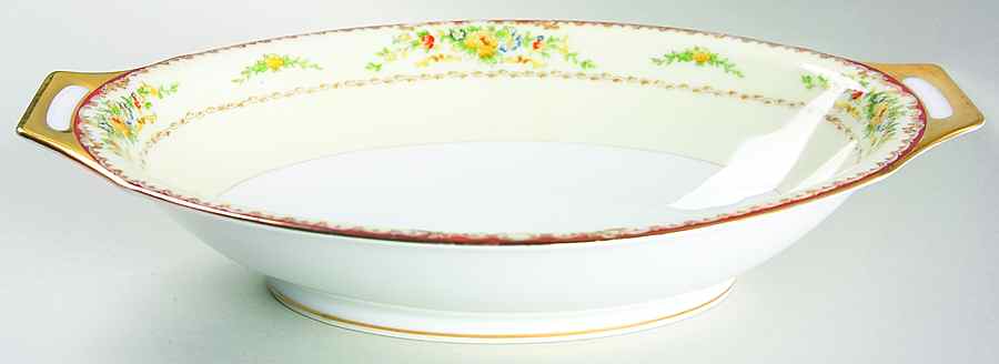 MEI882 11" Oval Vegetable Bowl by Meito-1