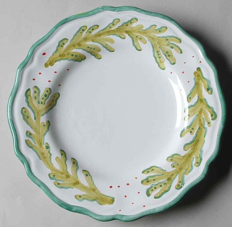 Tidal Pool Salad/Dessert Plate by Mariposa-1