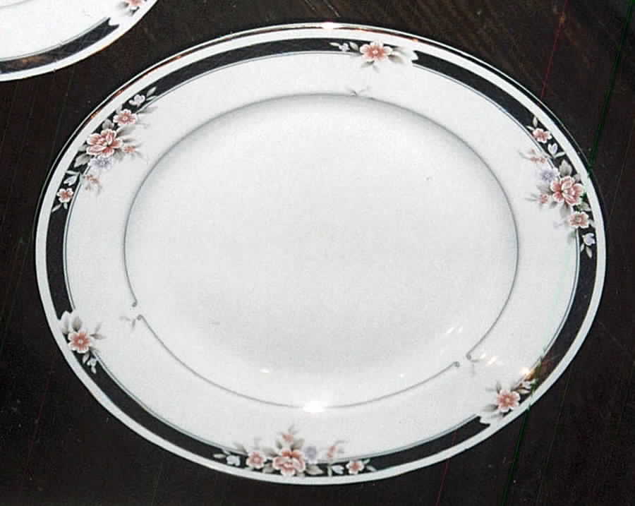 Rose Rings Dinner Plate by Meridian-1