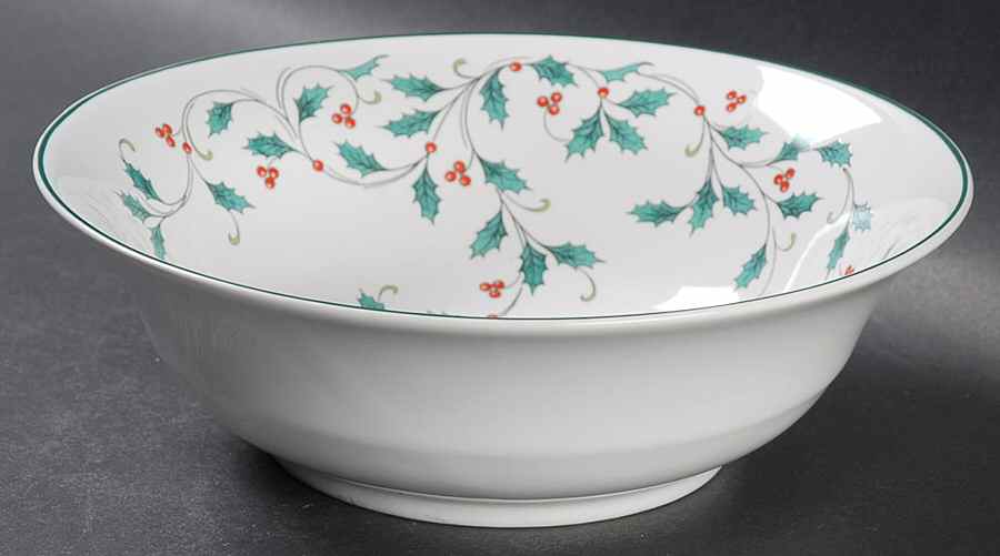 Holly Lace Coupe Cereal Bowl by Ming Pao-1