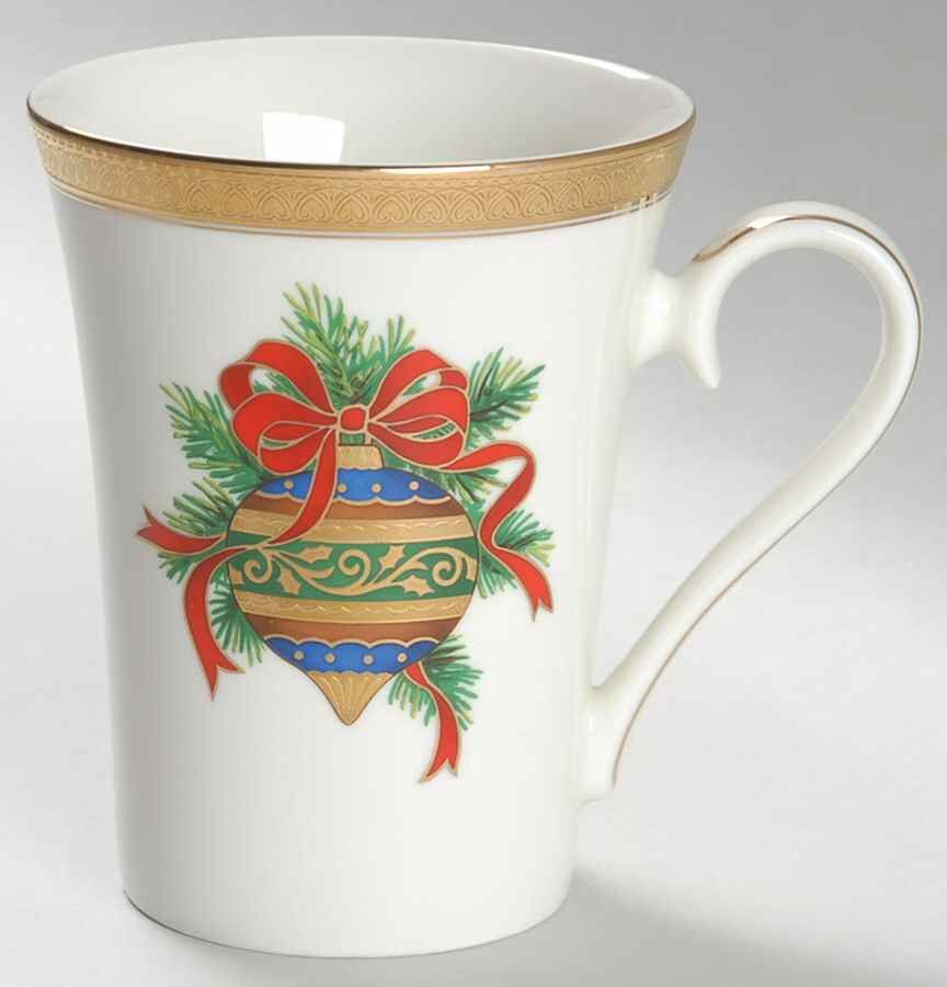 Pine Ornament (Gold) Mug by Mikasa-1