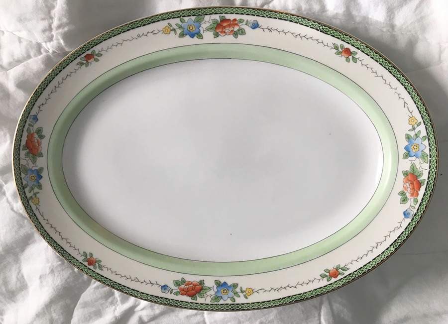 Mei892 11" Oval Serving Platter by Meito-1