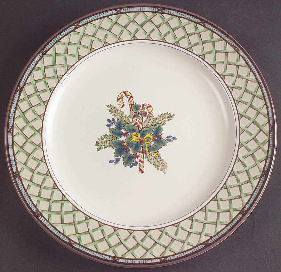 Festive Garden Dinner Plate by Mikasa-1