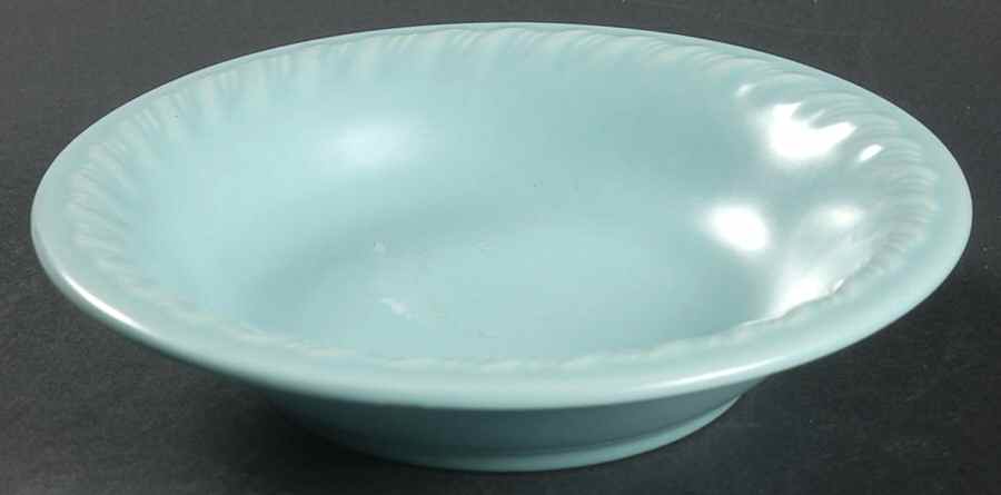 Mission Bell Turquoise Fruit/Dessert (Sauce) Bowl by Metlox - Poppytrail - Vernon-1