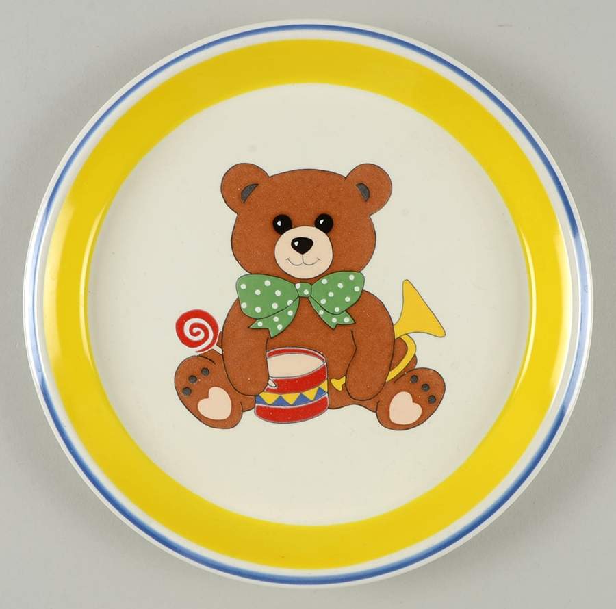 Teddy Child's Plate by Mikasa-1