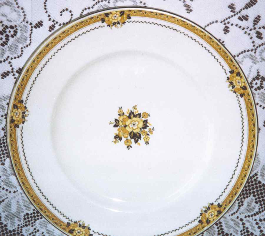 Savoy, The Dinner Plate by Myott Staffordshire-1