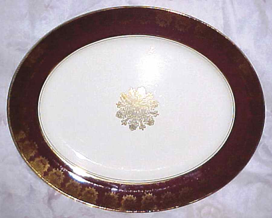 Mdw34 14" Oval Serving Platter by W R Midwinter Ltd-1