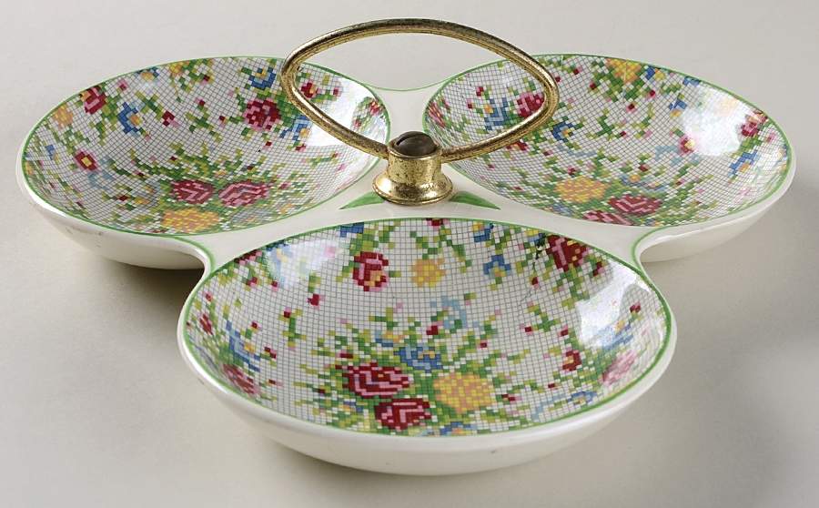 Mdw35 3-Part Relish with Center Metal Handle by W R Midwinter Ltd-1