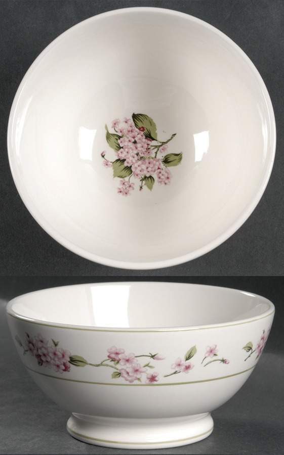 Hydrangea Soup/Cereal Bowl by Martha Stewart-1