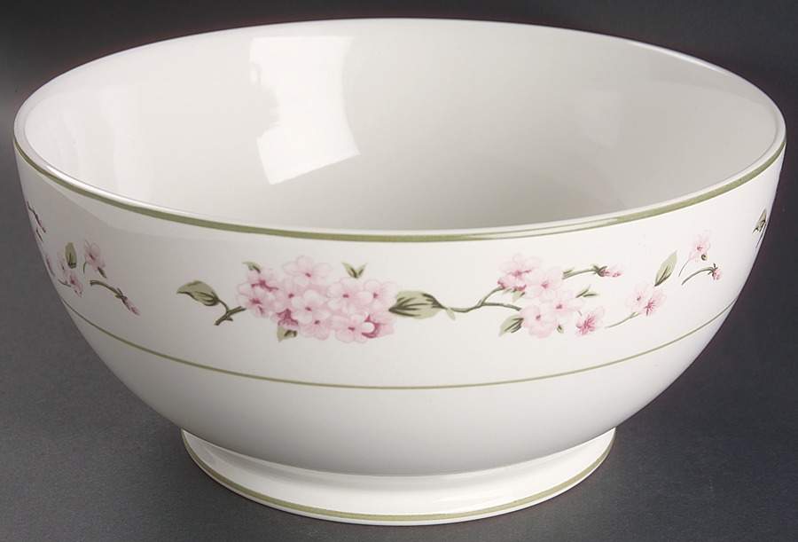 Hydrangea 10" Round Vegetable Bowl by Martha Stewart-1