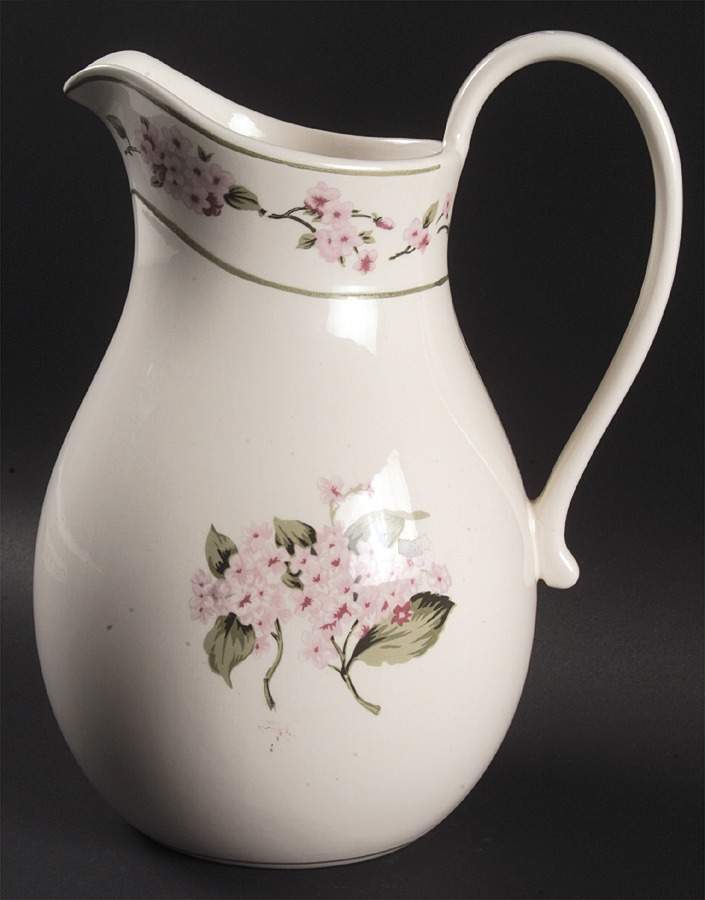 Hydrangea 56 Oz Pitcher by Martha Stewart-1