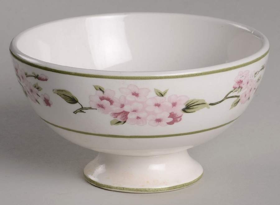 Hydrangea Sugar Bowl No Lid by Martha Stewart-1