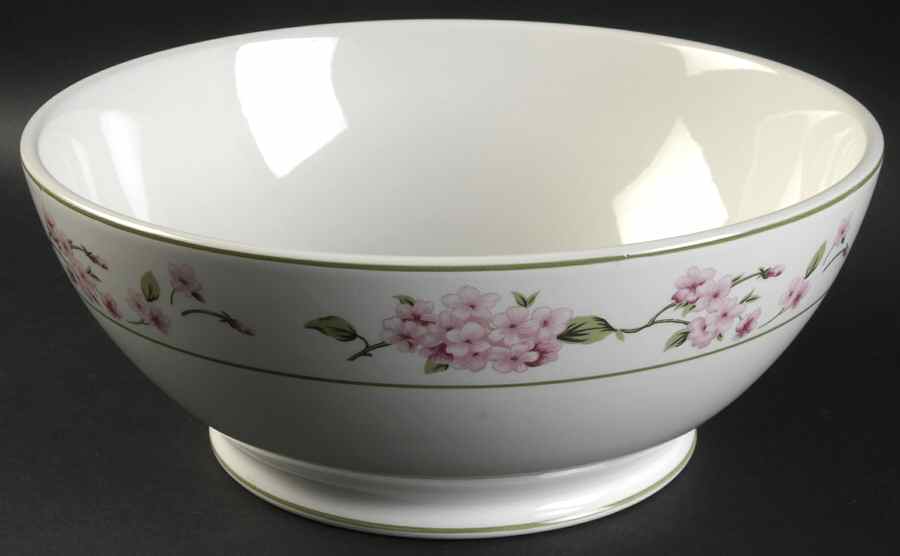 Hydrangea 10" Round Vegetable Bowl by Martha Stewart-1