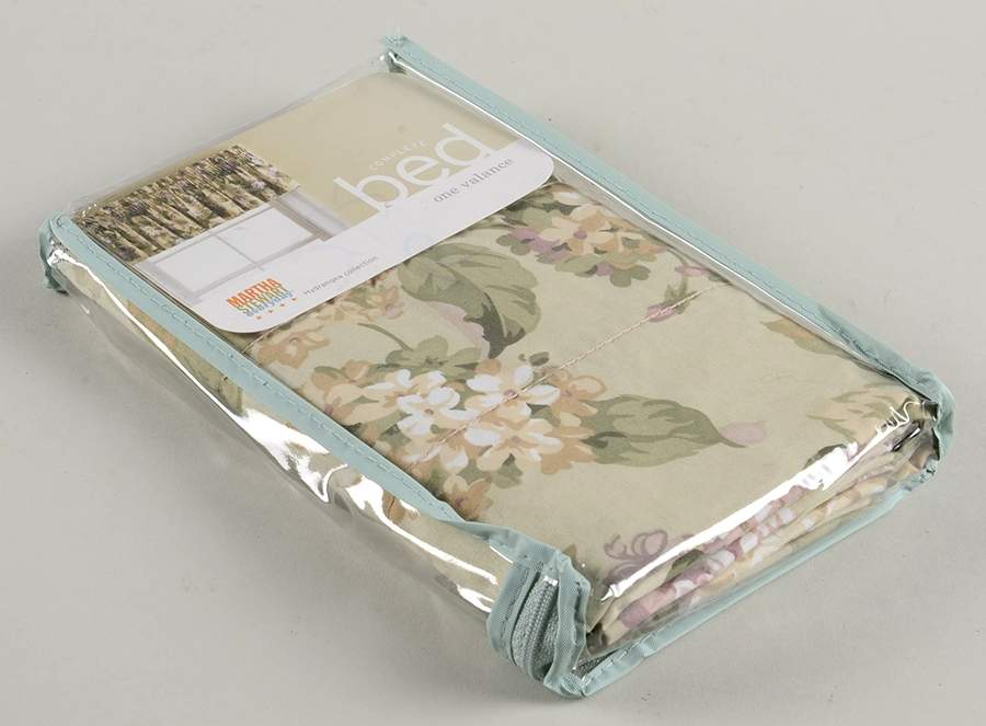 Hydrangea 84" X 15" Curtain Valance by Martha Stewart-1