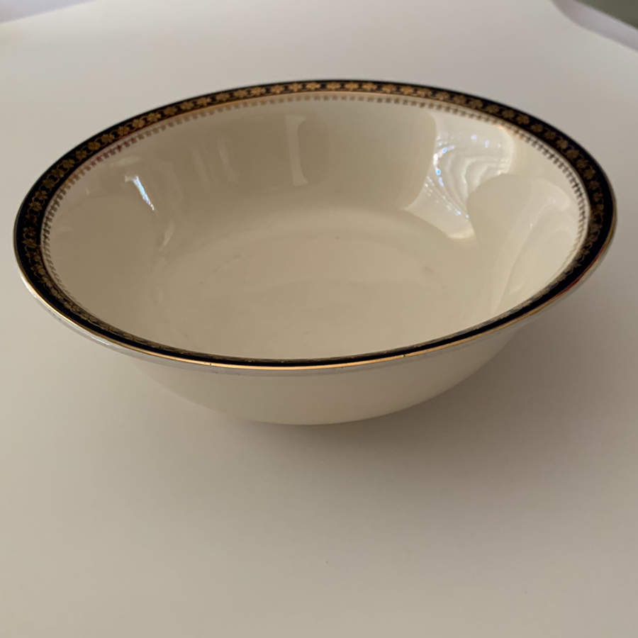 Bleu De Roi 9 9" Round Vegetable Bowl by Alfred Meakin-1