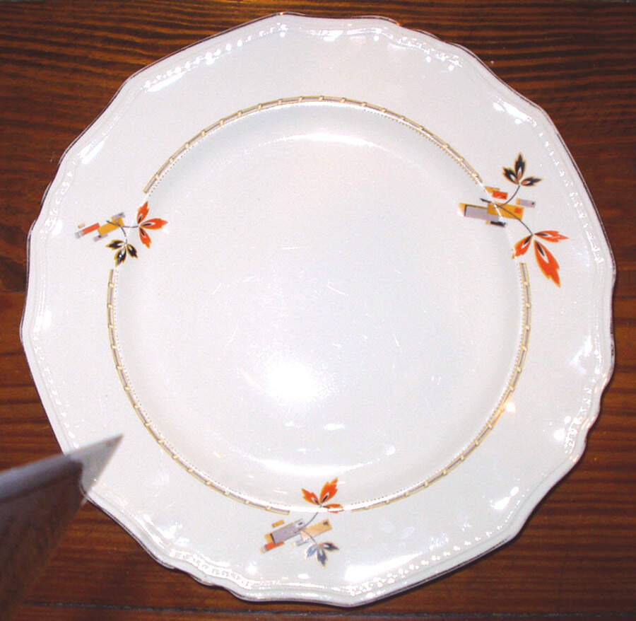 Mea163 Dinner Plate by Alfred Meakin-1