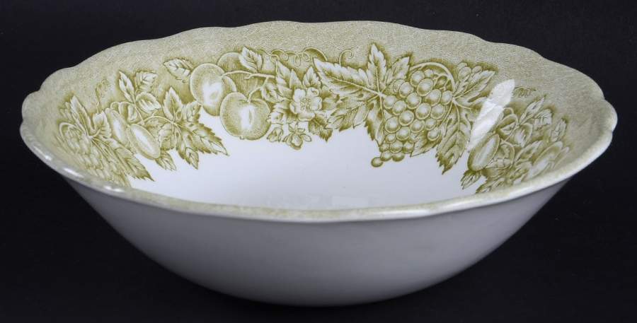 Bountiful Green Coupe Cereal Bowl by J & G Meakin-1