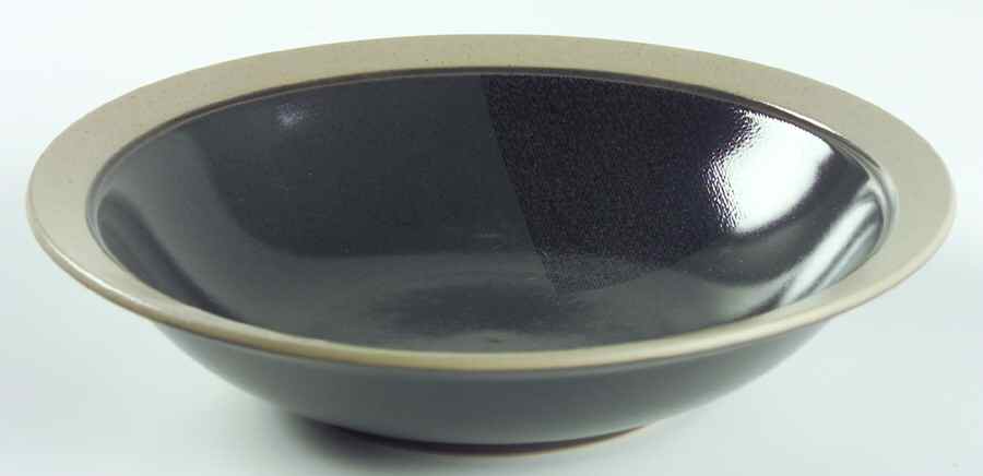 Villagio Charcoal Rim Soup Bowl by Mikasa-1