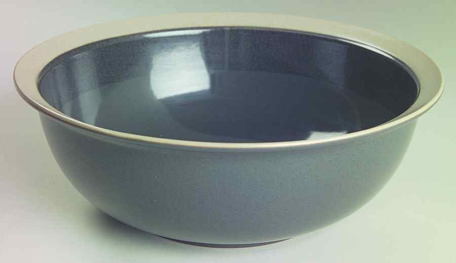 Villagio Charcoal 9" Round Vegetable Bowl by Mikasa-1