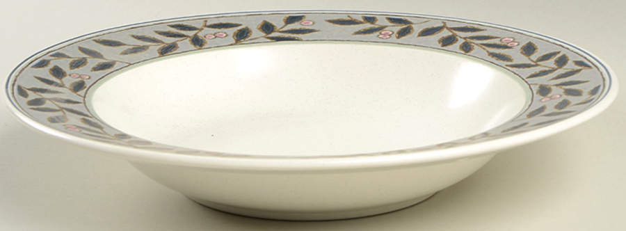 Laurel Wreath Large Rim Soup Bowl by Mikasa-1