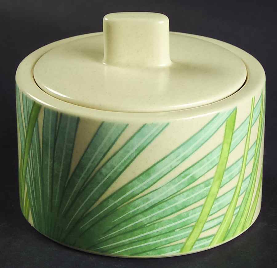 Palm Sugar Bowl & Lid by Mikasa-1