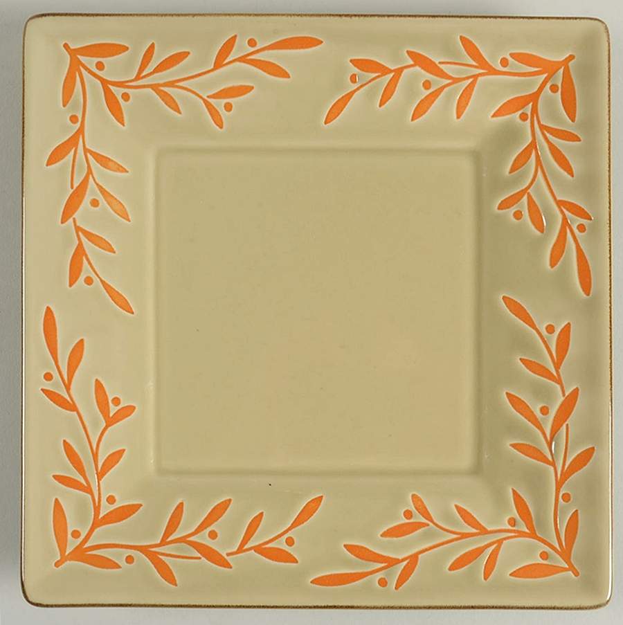 Tuscan Vine Beige Salad Plate by Mikasa-1