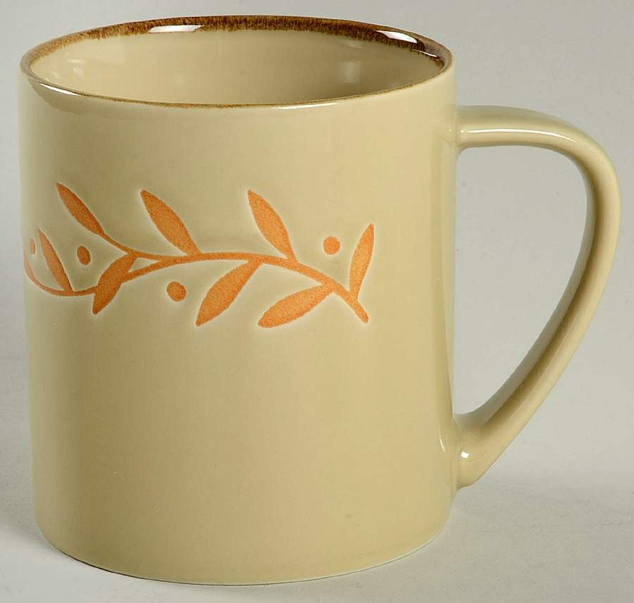 Tuscan Vine Beige Mug by Mikasa-1