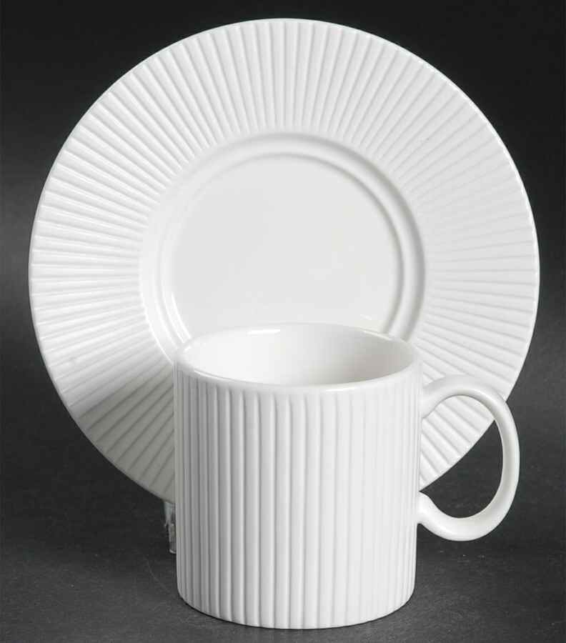 Ginseng Flat Demitasse Cup & Saucer Set by Mikasa-1