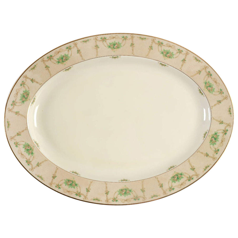 Love Letter 15" Oval Serving Platter by Mikasa-1