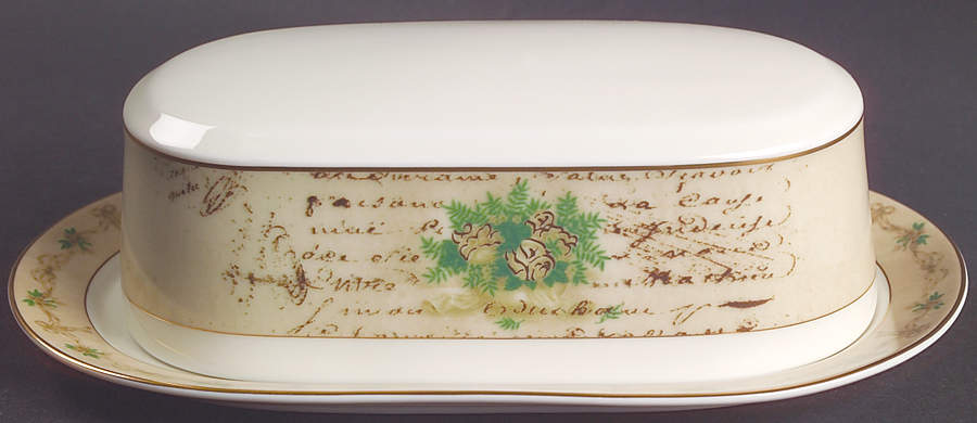 Love Letter 1/4 Lb Covered Butter by Mikasa-1