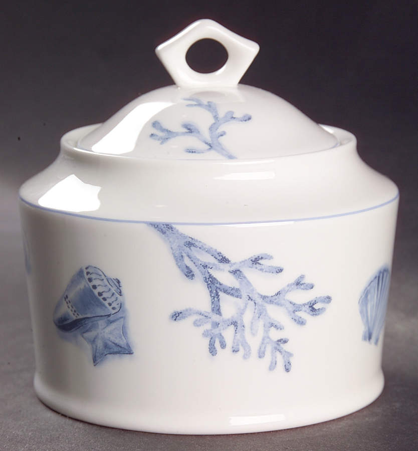 Coral Reef Sugar Bowl & Lid by Mikasa-1