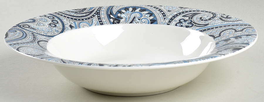 Linden Rim Soup Bowl by Mikasa-1